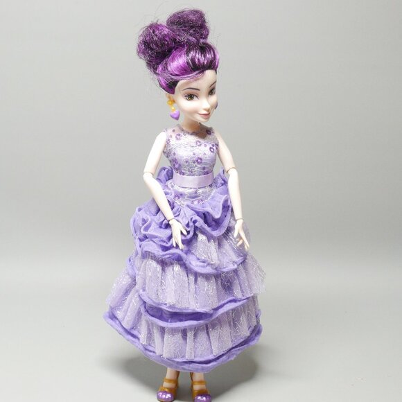 DISNEY DESCENDANTS Mal Coronation Isle of the Lost Doll - Picture 1 of 8